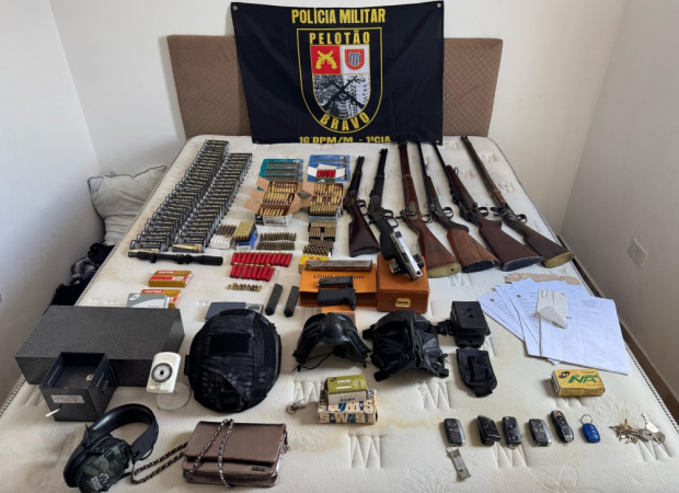 Polícia Militar de São Paulo encontra ‘bunker do crime’ com arsenal de armas policia-militar-de-sao-paulo-encontra-‘bunker-do-crime’-com-arsenal-de-armas