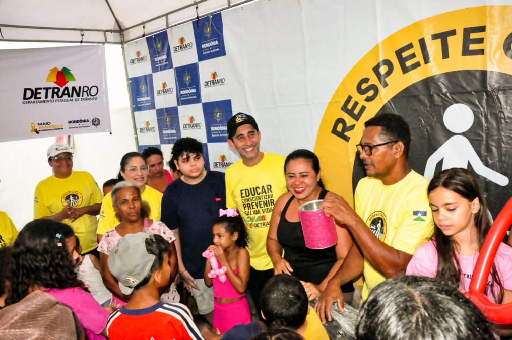 Ação Social do Detran Rondônia: Um Dia de Cidadania e Alegria em Alto Paraíso Rondônia