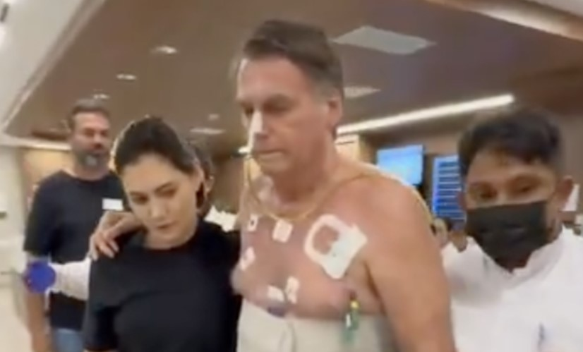 Bolsonaro tem boa evolução clínica e segue sem dor, diz boletim médico bolsonaro-tem-boa-evolucao-clinica-e-segue-sem-dor,-diz-boletim-medico