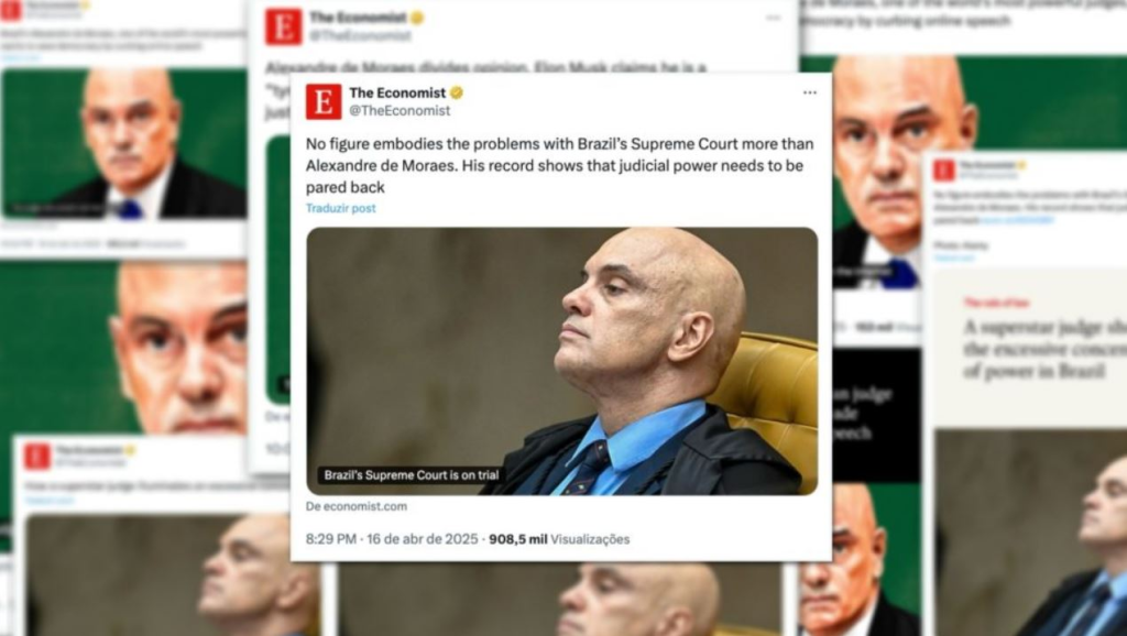 “Economist” posta 13 vezes no X reportagem crítica a Moraes “economist”-posta-13-vezes-no-x-reportagem-critica-a-moraes