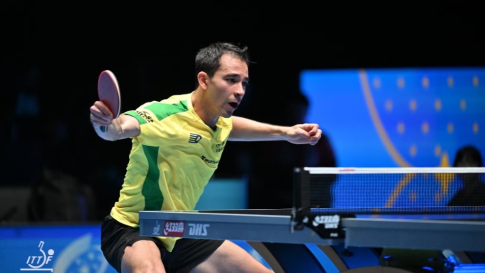Hugo Calderano arrasa chinês nº 1 e leva título inédito na Copa do Mundo do tênis de mesa hugo-calderano-arrasa-chines-no-1-e-leva-titulo-inedito-na-copa-do-mundo-do-tenis-de-mesa