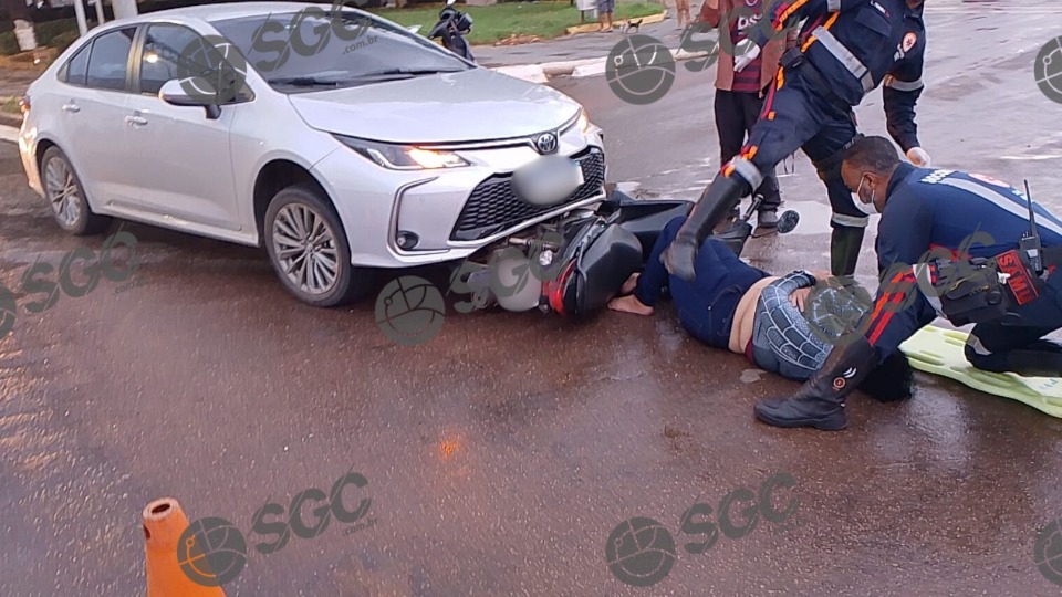 VÍDEO: Motociclista fica gravemente ferida após ser atropelada por carro video:-motociclista-fica-gravemente-ferida-apos-ser-atropelada-por-carro