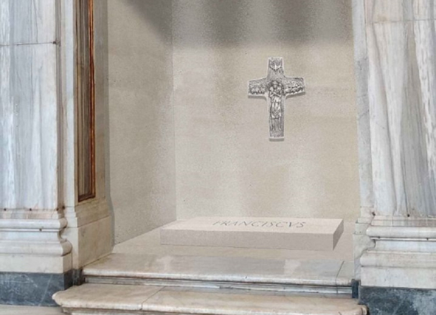 Vaticano divulga imagem do túmulo do papa Francisco vaticano-divulga-imagem-do-tumulo-do-papa-francisco