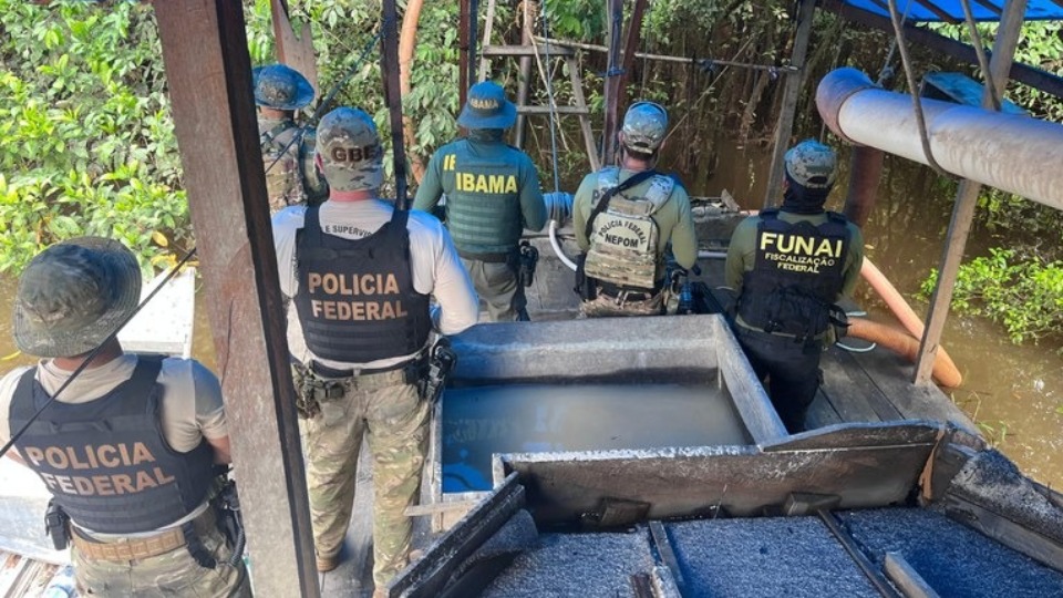 PF, IBAMA e FUNAI deflagram operação contra garimpo ilegal em terra indígena no Amazonas pf,-ibama-e-funai-deflagram-operacao-contra-garimpo-ilegal-em-terra-indigena-no-amazonas