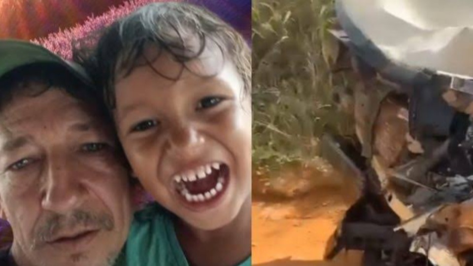 VÍDEO: Pai e filho morrem após grave acidente com moto e caminhonete em Rondônia video:-pai-e-filho-morrem-apos-grave-acidente-com-moto-e-caminhonete-em-rondonia