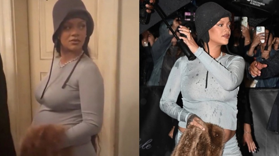 Rihanna exibe barriguinha e confirma terceira gravidez rihanna-exibe-barriguinha-e-confirma-terceira-gravidez