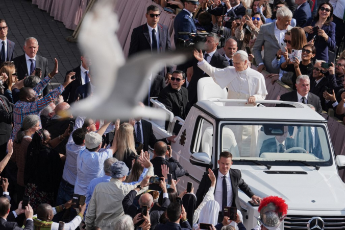 Missa inaugural do papa Leão XIV recebe mais de 200 mil pessoas missa-inaugural-do-papa-leao-xiv-recebe-mais-de-200-mil-pessoas