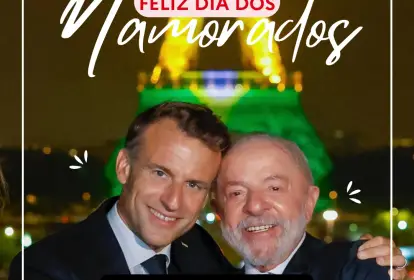 Embaixada da França posta foto de Lula e Macron de Dia dos Namorados embaixada-da-franca-posta-foto-de-lula-e-macron-de-dia-dos-namorados