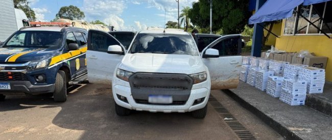 PRF em Rondônia apreende cerca de 20.000 maços de cigarros prf-em-rondonia-apreende-cerca-de-20.000-macos-de-cigarros