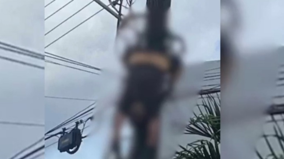 Homem morre eletrocutado em poste de condomínio ao fazer ‘gato’ homem-morre-eletrocutado-em-poste-de-condominio-ao-fazer-‘gato’