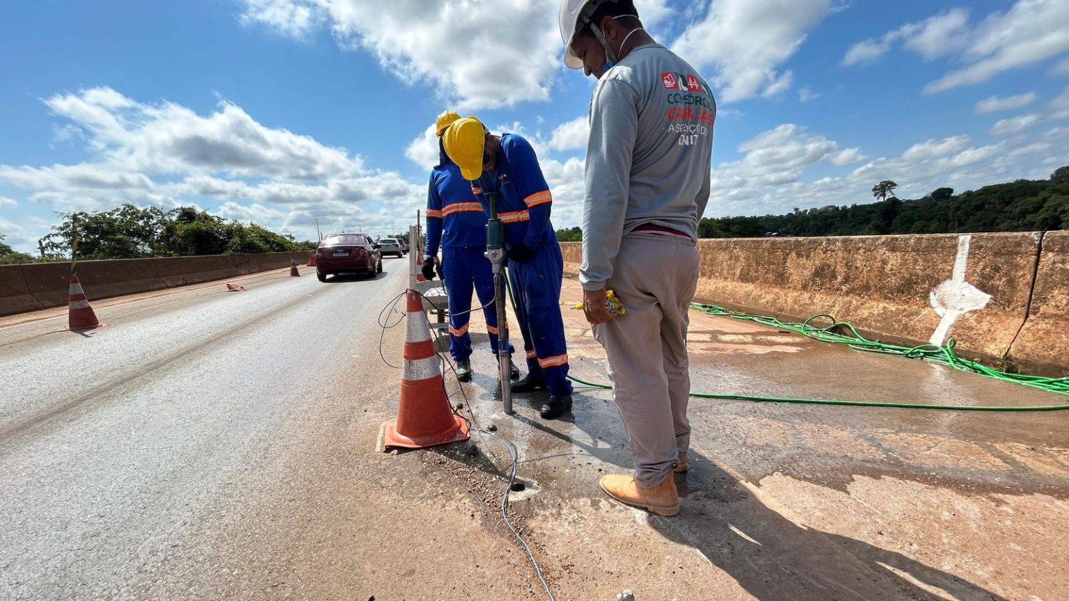 Veja como andam as obras na ponte sobre o rio Cadeias veja-como-andam-as-obras-na-ponte-sobre-o-rio-cadeias