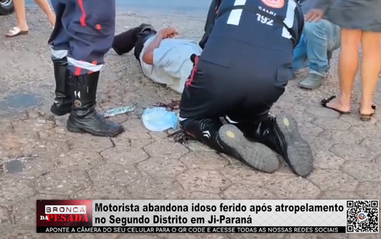 Motorista abandona idoso ferido após atropelamento no Segundo Distrito em Ji–Paraná motorista-abandona-idoso-ferido-apos-atropelamento-no-segundo-distrito-em-ji–parana