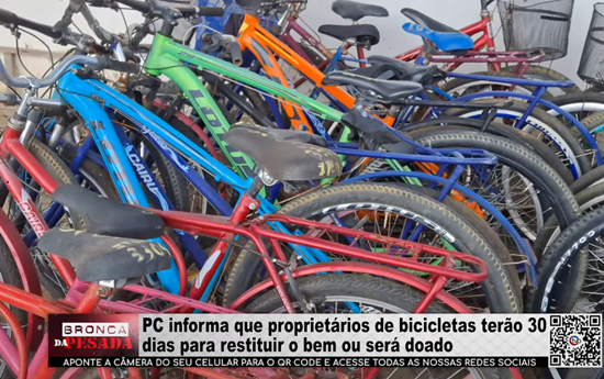 PC informa que proprietários de bicicletas terão 30 dias para restituir o bem ou será doado pc-informa-que-proprietarios-de-bicicletas-terao-30-dias-para-restituir-o-bem-ou-sera-doado