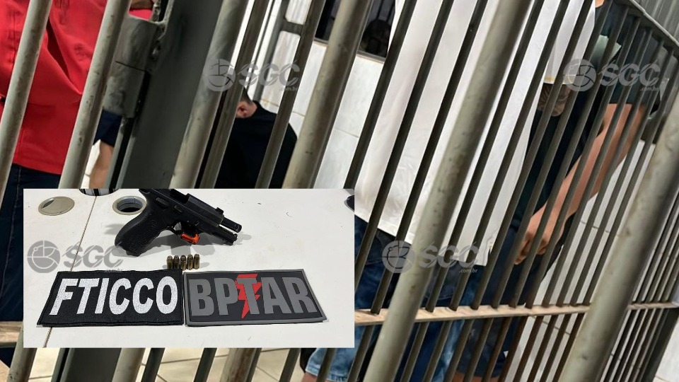 Trio do 'CV' é preso armado enquanto se dirigia para atacar condomínio trio-do-'cv'-e-preso-armado-enquanto-se-dirigia-para-atacar-condominio