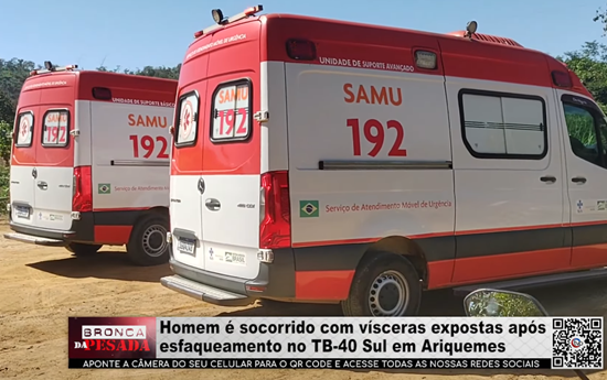 Homem é socorrido com vísceras expostas após esfaqueamento no TB–40 Sul em Ariquemes homem-e-socorrido-com-visceras-expostas-apos-esfaqueamento-no-tb–40-sul-em-ariquemes
