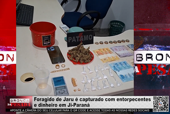 Foragido de Jaru é capturado com entorpecentes e dinheiro em Ji Paraná foragido-de-jaru-e-capturado-com-entorpecentes-e-dinheiro-em-ji-parana