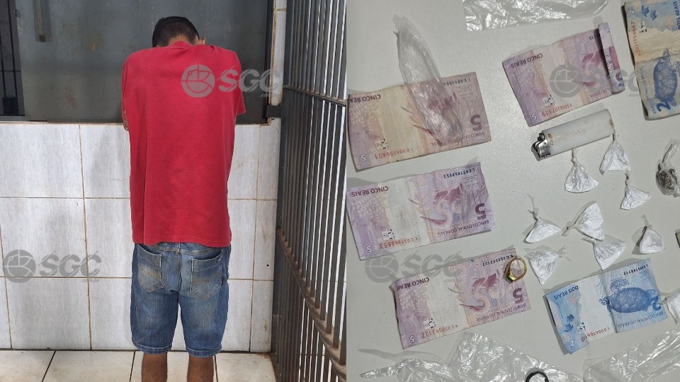 Suspeito tenta fugir, mas é preso com várias porções de drogas em Porto Velho suspeito-tenta-fugir,-mas-e-preso-com-varias-porcoes-de-drogas-em-porto-velho