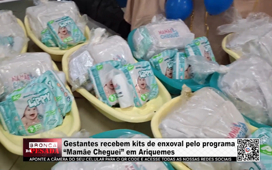 Gestantes recebem kits de enxoval pelo programa “Mamãe Cheguei” em Ariquemes gestantes-recebem-kits-de-enxoval-pelo-programa-“mamae-cheguei”-em-ariquemes
