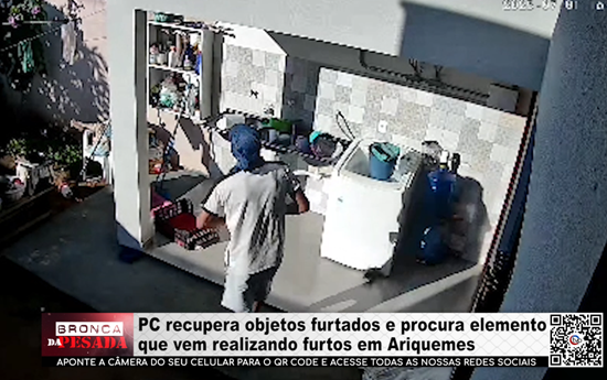 PC recupera objetos furtados e procura elemento que vem realizando furtos em Ariquemes pc-recupera-objetos-furtados-e-procura-elemento-que-vem-realizando-furtos-em-ariquemes