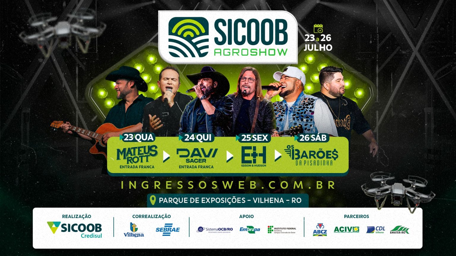 Davi Sacer é atração gospel gratuita na Sicoob Agroshow em Vilhena (RO) davi-sacer-e-atracao-gospel-gratuita-na-sicoob-agroshow-em-vilhena-(ro)