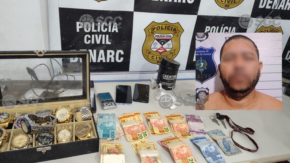 Homem com mandado de prisão é capturado com drogas no bairro Aeroclube em Porto Velho homem-com-mandado-de-prisao-e-capturado-com-drogas-no-bairro-aeroclube-em-porto-velho