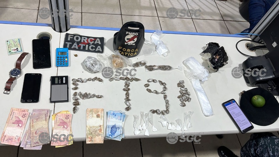 Ação rápida da PM prende mãe e filho por tráfico de drogas na zona Leste de Porto Velho acao-rapida-da-pm-prende-mae-e-filho-por-trafico-de-drogas-na-zona-leste-de-porto-velho