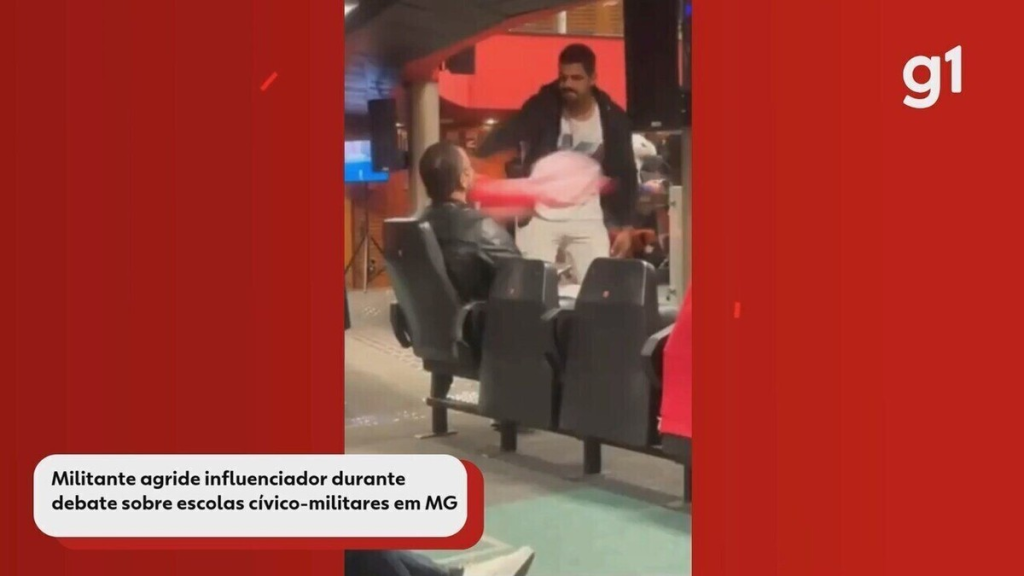 VÍDEO: Apoiador do PT agride influenciador em debate sobre escolas cívico-militares video:-apoiador-do-pt-agride-influenciador-em-debate-sobre-escolas-civico-militares