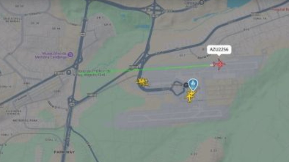 Avião faz pouso de emergência em Brasília após problemas técnicos aviao-faz-pouso-de-emergencia-em-brasilia-apos-problemas-tecnicos
