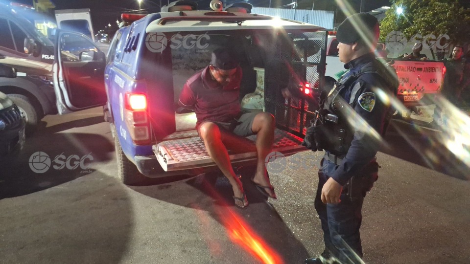 Homem é preso em flagrante por ameaça de morte e invasão de domicílio homem-e-preso-em-flagrante-por-ameaca-de-morte-e-invasao-de-domicilio