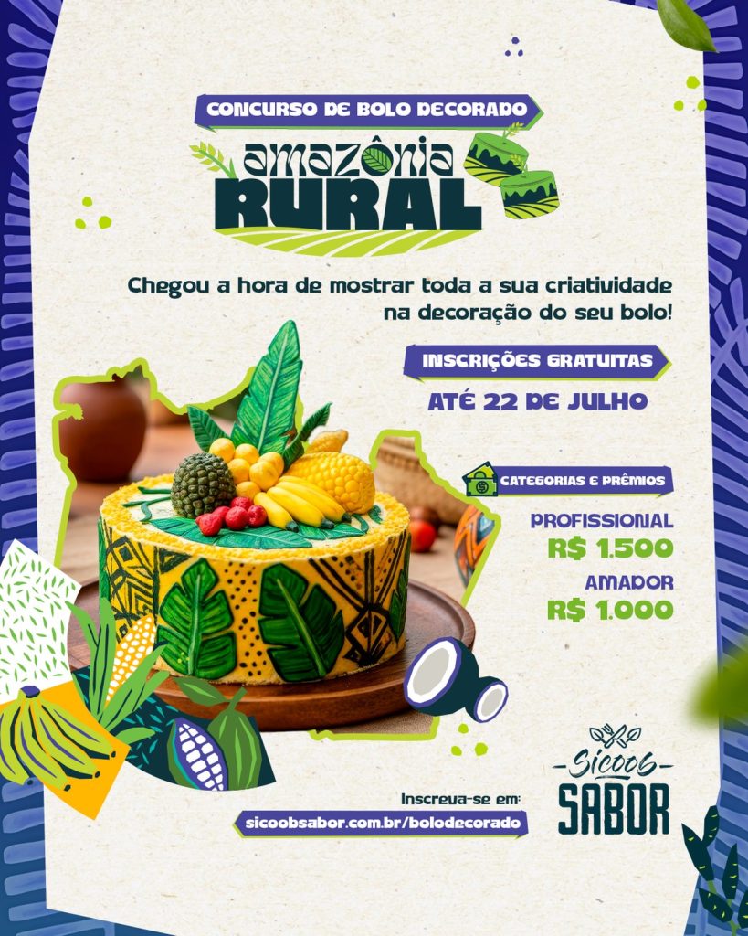 Festival Sicoob Sabor vai premiar até R$1,5 mil em Concurso de Bolo Decorado festival-sicoob-sabor-vai-premiar-ate-r$1,5-mil-em-concurso-de-bolo-decorado