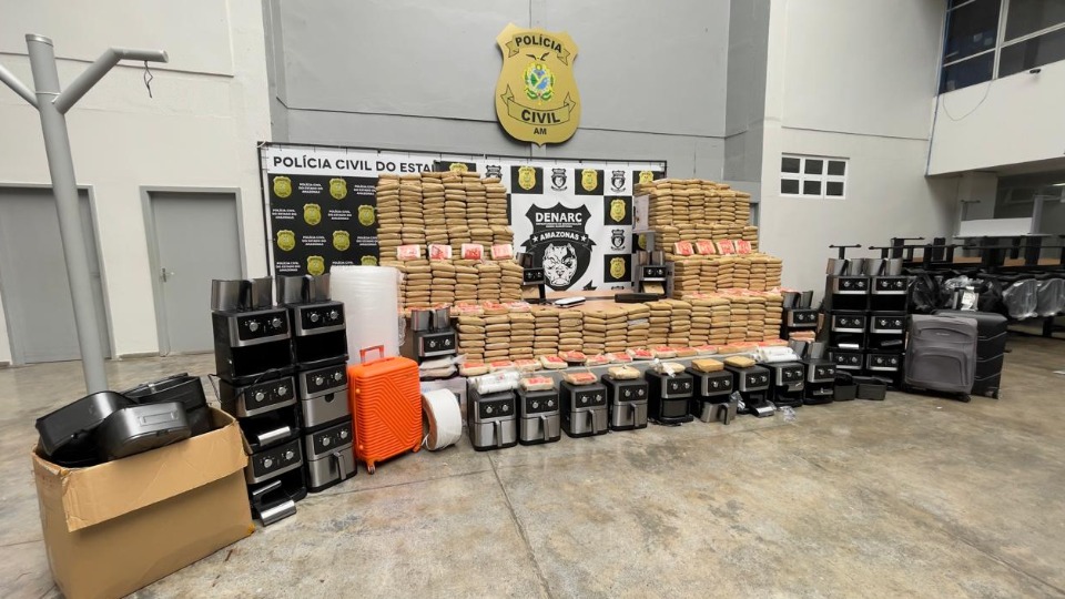 Volume de drogas apreendido pelo Amazonas em 2025 é o maior comparado aos últimos 10 anos volume-de-drogas-apreendido-pelo-amazonas-em-2025-e-o-maior-comparado-aos-ultimos-10-anos