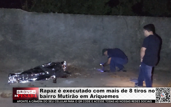 Rapaz é executado com mais de 8 tiros no bairro Mutirão em Ariquemes rapaz-e-executado-com-mais-de-8-tiros-no-bairro-mutirao-em-ariquemes