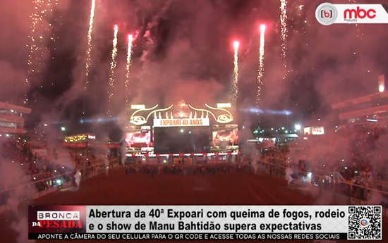 Abertura da 40ª Expoari com queima de fogos, rodeio e o show de Manu bahtidão supera expectativas abertura-da-40a-expoari-com-queima-de-fogos,-rodeio-e-o-show-de-manu-bahtidao-supera-expectativas