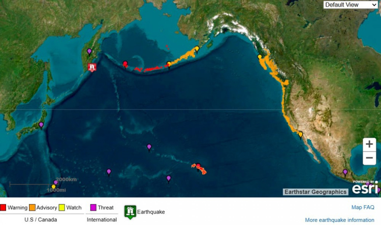 Havaí decreta estado de emergência e evacua zonas costeiras devido a possível tsunami havai-decreta-estado-de-emergencia-e-evacua-zonas-costeiras-devido-a-possivel-tsunami