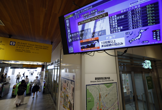 Quase 2 milhões de pessoas no Japão recebem ordens de evacuação por risco de tsunami quase-2-milhoes-de-pessoas-no-japao-recebem-ordens-de-evacuacao-por-risco-de-tsunami