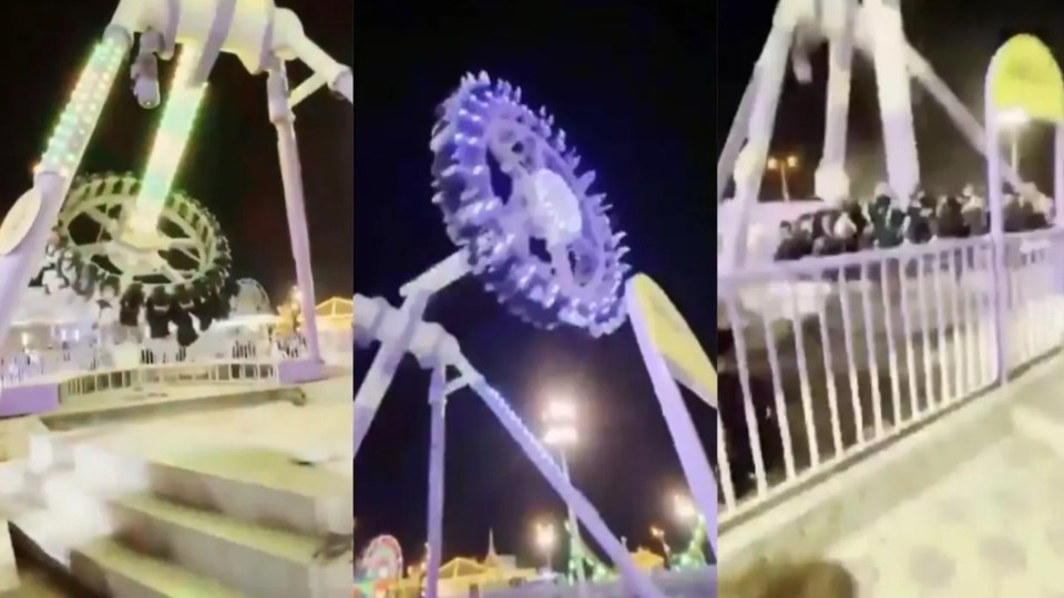VÍDEO: Brinquedo se parte ao meio e deixa ao menos 23 pessoas feridas em parque de diversões video:-brinquedo-se-parte-ao-meio-e-deixa-ao-menos-23-pessoas-feridas-em-parque-de-diversoes