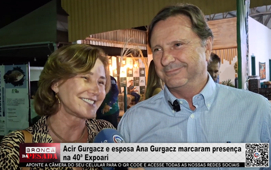 Acir Gurgacz e esposa Ana Gurgacz marcaram presença na 40ª Expoari acir-gurgacz-e-esposa-ana-gurgacz-marcaram-presenca-na-40a-expoari