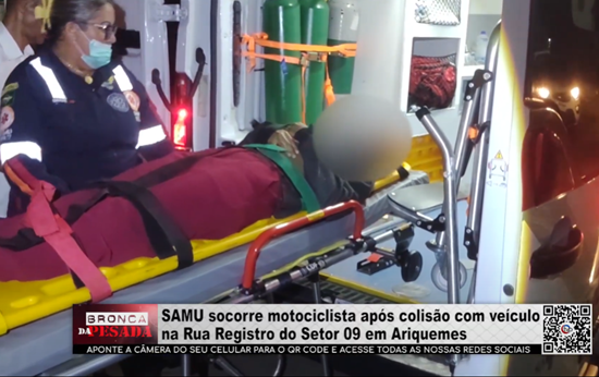 SAMU socorre motociclista após colisão com veículo na Rua Registro do Setor 09 em Ariquemes samu-socorre-motociclista-apos-colisao-com-veiculo-na-rua-registro-do-setor-09-em-ariquemes