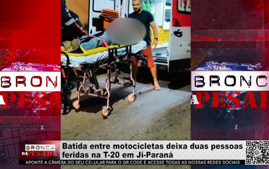 Batida entre motocicletas deixa duas pessoas feridas na T 20 em Ji Paraná batida-entre-motocicletas-deixa-duas-pessoas-feridas-na-t-20-em-ji-parana