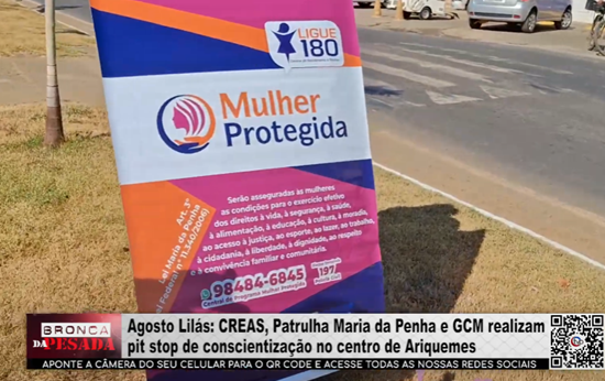 Agosto Lilás: Crea, Patrulha Maria da Penha e GCM realizam pit stop de conscientização no centro agosto-lilas:-crea,-patrulha-maria-da-penha-e-gcm-realizam-pit-stop-de-conscientizacao-no-centro
