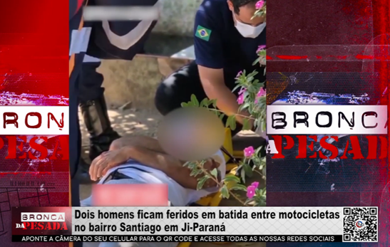 Dois homens ficam feridos em colisão entre motocicletas no bairro Santiago, em Ji–Paraná dois-homens-ficam-feridos-em-colisao-entre-motocicletas-no-bairro-santiago,-em-ji–parana