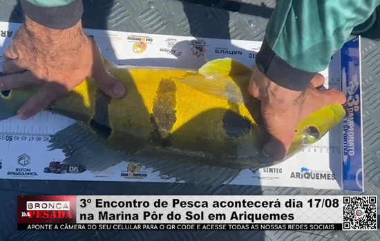 3º Encontro de Pesca acontecerá no dia 17/08, na Marina Pôr do Sol, em Ariquemes 3o-encontro-de-pesca-acontecera-no-dia-17/08,-na-marina-por-do-sol,-em-ariquemes
