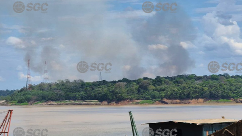 Incêndio atinge área de mata próxima à Usina de Santo Antônio em Porto Velho incendio-atinge-area-de-mata-proxima-a-usina-de-santo-antonio-em-porto-velho