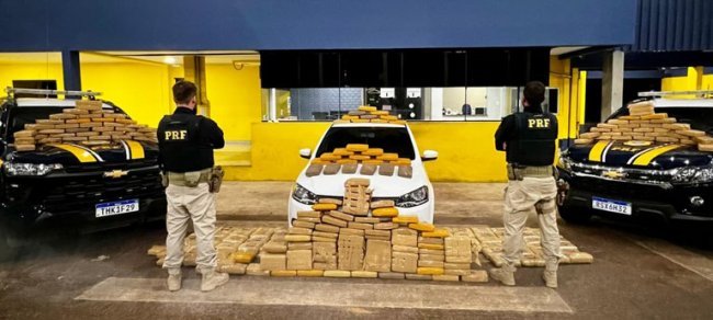 PRF em Rondônia apreende mais de 250 kg de entorpecentes prf-em-rondonia-apreende-mais-de-250-kg-de-entorpecentes