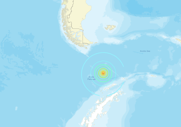 Terremoto de magnitude 7,5 atinge região entre América do Sul e Antártica terremoto-de-magnitude-7,5-atinge-regiao-entre-america-do-sul-e-antartica