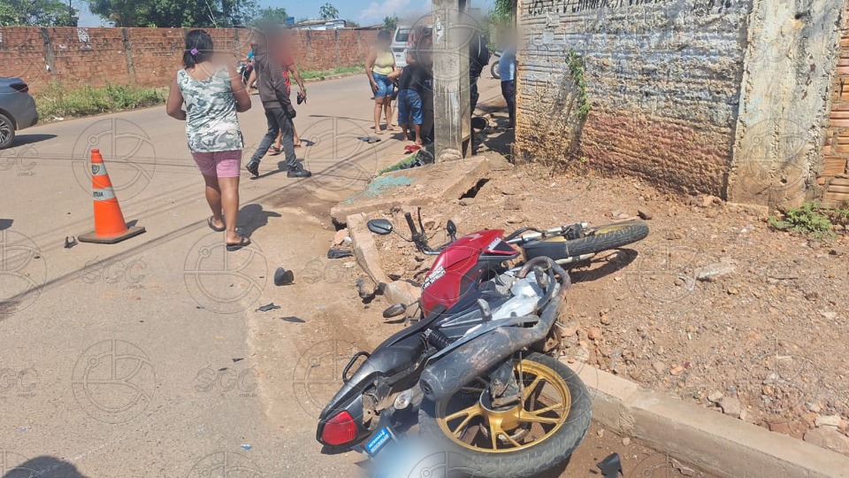 Motociclista fica ferido após colisão entre duas motos em Porto Velho motociclista-fica-ferido-apos-colisao-entre-duas-motos-em-porto-velho