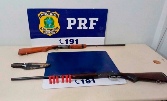 PRF em Rondônia apreende armas e munições em Vilhena prf-em-rondonia-apreende-armas-e-municoes-em-vilhena