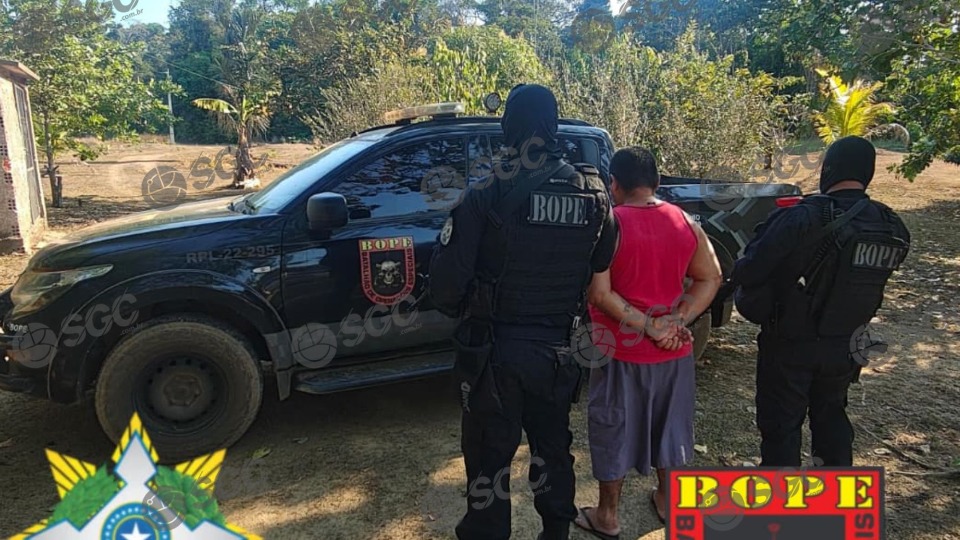 Foragido com histórico de roubo, tráfico de drogas e abusos sexuais é capturado em Rondônia foragido-com-historico-de-roubo,-trafico-de-drogas-e-abusos-sexuais-e-capturado-em-rondonia