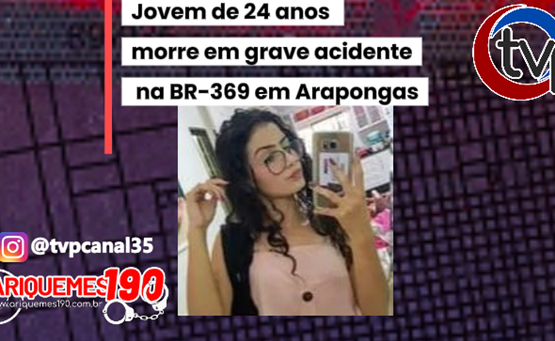 Jovem de 24 anos morre em grave acidente na BR–369 em Arapongas jovem-de-24-anos-morre-em-grave-acidente-na-br–369-em-arapongas