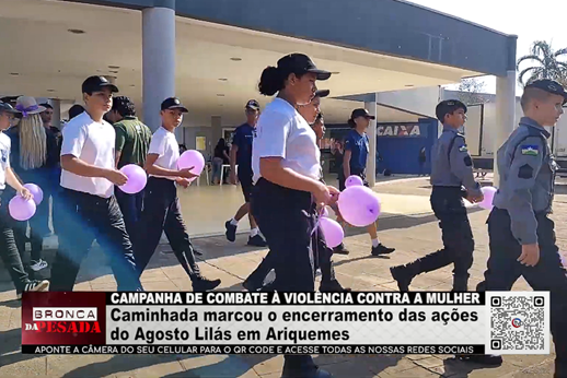 Campanha de Combate à Violência contra a Mulher: caminhada marca encerramento campanha-de-combate-a-violencia-contra-a-mulher:-caminhada-marca-encerramento